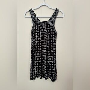 American Eagle Black and White Summer Dress